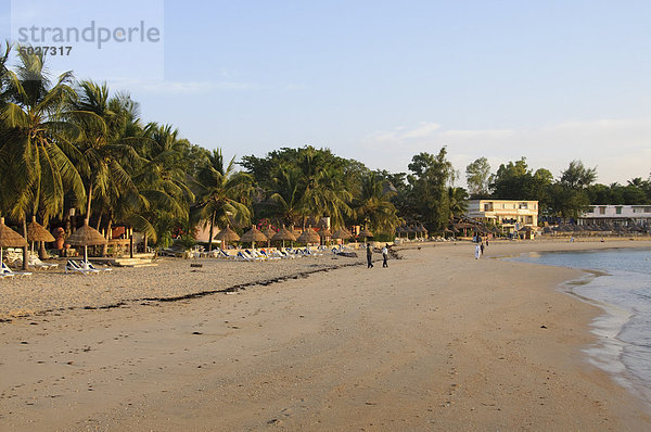 Strand von Saly  West Afrika  Senegal  Afrika