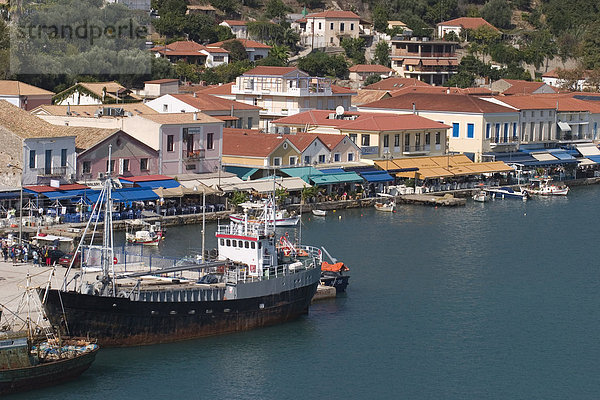 Hafen von Katakolon  Peloponnes  Griechenland  Europa