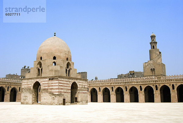 Ahmed Ibn Tulun-Moschee  UNESCO Weltkulturerbe  Kairo  Ägypten  Nordafrika  Afrika