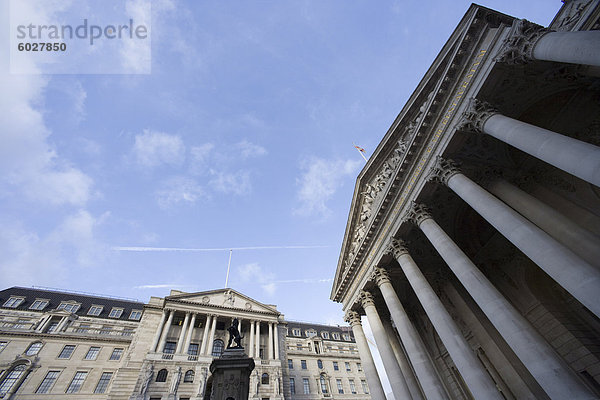 Bank of England  Stadt von London  London  England  Vereinigtes Königreich  Europa