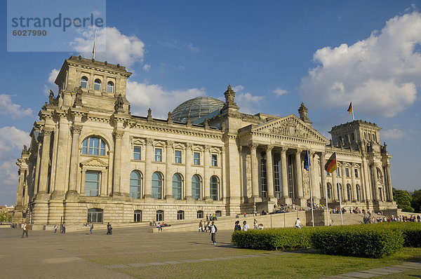Parlament Reichstagsgebäude  Berlin  Deutschland  Europa