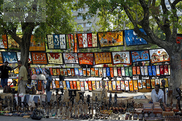 Maputo Crafts Market  Mosambik  Ost-Afrika  Afrika