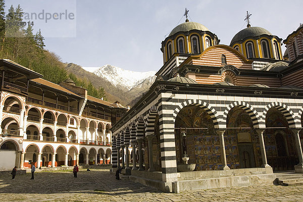 Rila-Kloster  UNESCO-Weltkulturerbe  Rila  Bulgarien  Europa