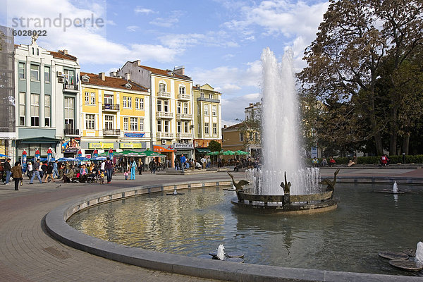 Stambolov Square  Plovdiv  Bulgarien  Europa