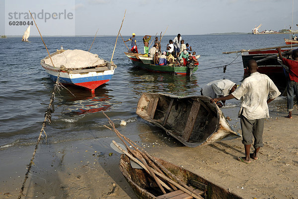 Mtara Fischerhafen  Tansania  Ostafrika  Afrika