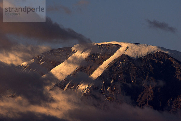 Mount Kilimanjaro  Tansania  Ostafrika  Afrika