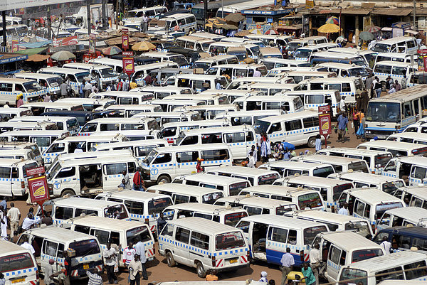 Nakasero Markt  Kampala  Uganda  Ostafrika  Afrika