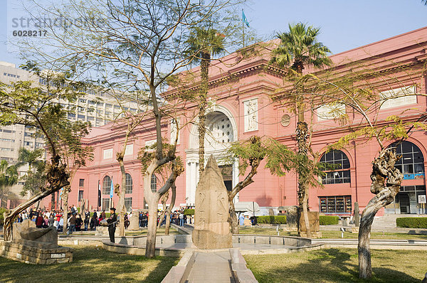 Die ägyptischen Altertümer Museum  Kairo  Ägypten  Nordafrika  Afrika