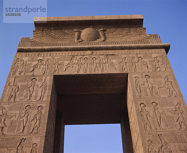 Tempel von Karnak  Theben  UNESCO World Heritage Site  Ägypten  Nordafrika  Afrika