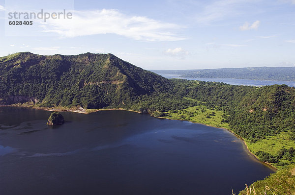 Taal Vulkan  Crater Lake  Lake Taal  Luzon  Philippinen  Südostasien  Asien