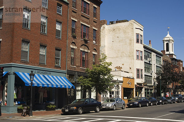 Charles Street  Beacon Hill  Boston  Massachusetts  Neuengland  Vereinigte Staaten von Amerika  Nordamerika