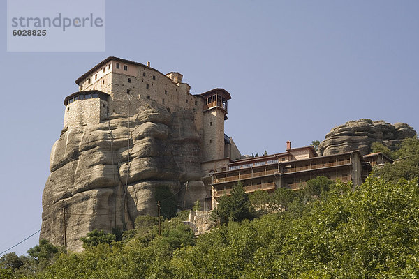 Roussanou (Rousanou) Kloster  Meteora  UNESCO Weltkulturerbe  Thessalien  Griechenland  Europa