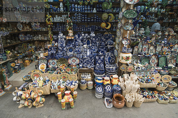 In der Handwerker-Markt  San Miguel de Allende (San Miguel)  Bundesstaat Guanajuato  Mexiko  Nordamerika