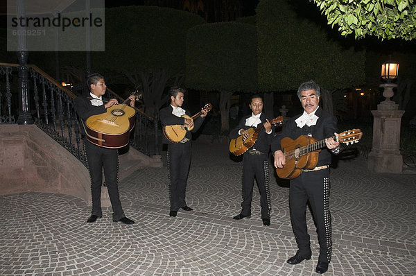 Mariachi-Band  San Miguel de Allende  (San Miguel)  Bundesstaat Guanajuato  Mexiko  Nordamerika