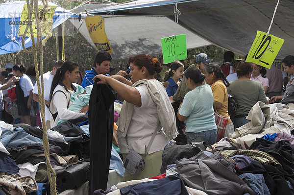 Dienstag Markt  San Miguel de Allende (San Miguel)  Bundesstaat Guanajuato  Mexiko  Nordamerika