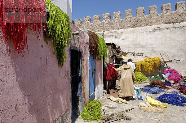 Dyer  Medina  Essaouira  historische Mogador  Marokko  Nordafrika  Afrika