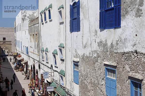 Im Herzen der historischen Stadt Medina  Essaouira Mogador  Marokko  Nordafrika  Afrika