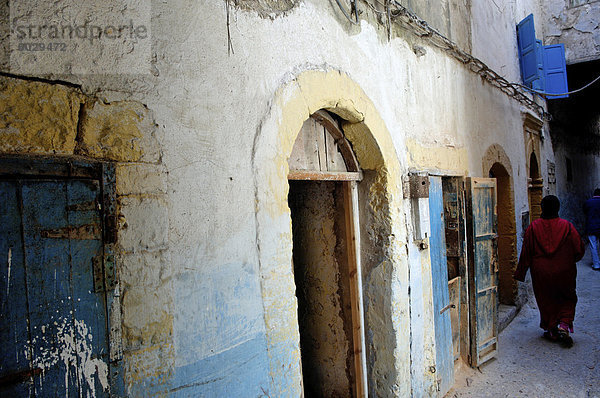 Im Herzen der historischen Stadt Medina  Essaouira Mogador  Marokko  Nordafrika  Afrika