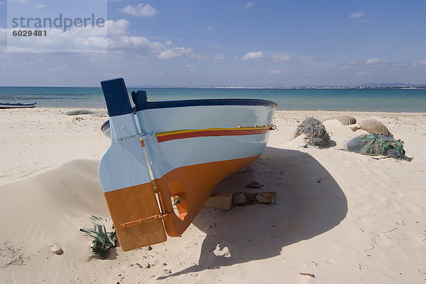 Angeln Boote  Hammamet  Tunesien  Nordafrika  Afrika