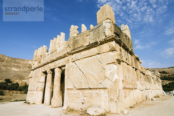 Qasr Irak El Amir (Qasr Al Abd) (Festung der Knecht)  Wadi als Sir  Jordanien  Naher Osten