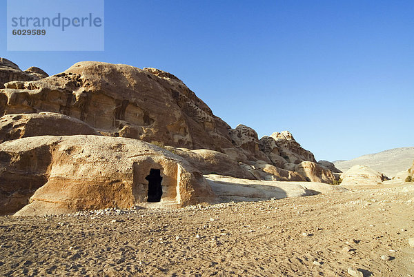 Al Beidha  neolithischen Dorf  Jordanien  Mittlerer Osten