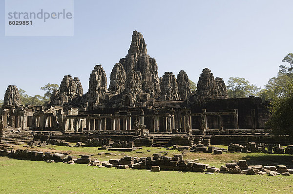 Bajon  spätes 12. Jahrhundert  buddhistische  Angkor Thom  Angkor  UNESCO Weltkulturerbe  Siem Reap  Kambodscha  Indochina  Südostasien  Asien