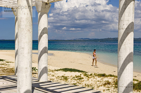 Pandanon Island  Nalusuan Marine Sanctuary  Cebu Island  die Philippinen  Südostasien  Asien