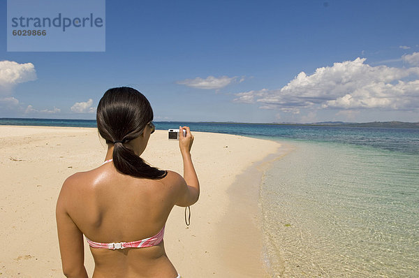 Pandanon Island  Nalusuan Marine Sanctuary  Cebu Island  die Philippinen  Südostasien  Asien