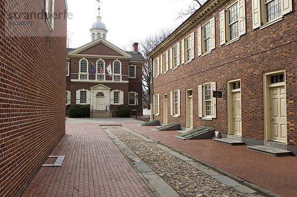 Zimmerer Hall  neu erbaut 1774  wenn es der erste Kontinentalkongress  das traf gehostet gegen britischen Herrschaft  Philadelphia  Pennsylvania  Vereinigte Staaten von Amerika  Nordamerika