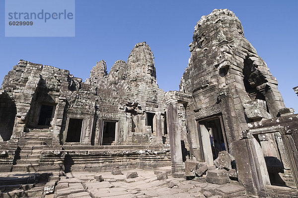 Bajon  spätes 12. Jahrhundert  buddhistische  Angkor Thom  Angkor  UNESCO Weltkulturerbe  Siem Reap  Kambodscha  Indochina  Südostasien  Asien