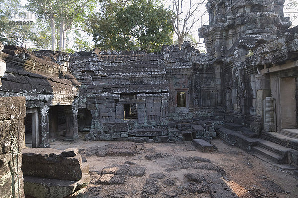 Banteay Kdei Tempel  Angkor Thom  Angkor  UNESCO Weltkulturerbe  Siem Reap  Kambodscha  Indochina  Südostasien  Asien