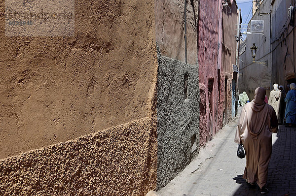 Die Medina  Marrakesch  Marokko  Nordafrika  Afrika