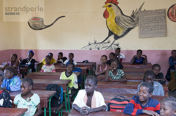 Schule  Nekena Dorf  Mali  Afrika
