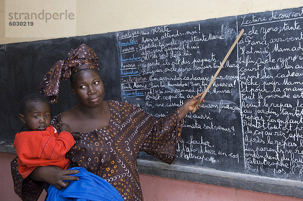 Schule  Nekena Dorf  Mali  Afrika