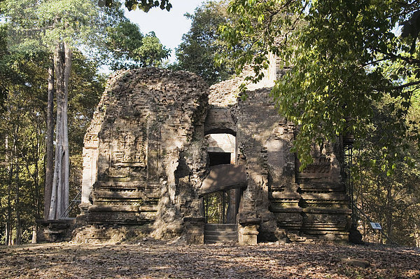 Tempel in der antiken Pre Angkor-Hauptstadt Chenla  Kambodscha  Indochina  Südostasien  Asien