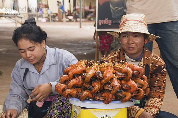 Enten zu verkaufen in Markt  Kambodscha  Indochina  Südostasien  Asien