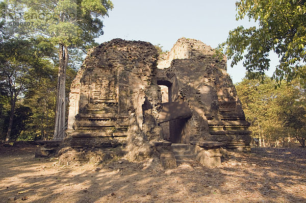 Tempel in der antiken Pre Angkor-Hauptstadt Chenla  Kambodscha  Indochina  Südostasien  Asien
