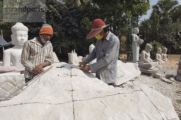 Steinmetzen  Kambodscha  Indochina  Südostasien  Asien