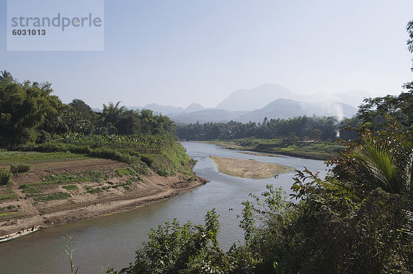 Khan Fluss  Luang Prabang  Laos  Indochina  Südostasien  Asien