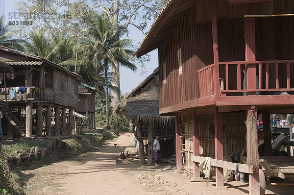 Dorf Zimmer Südostasien Vietnam Asien Laos