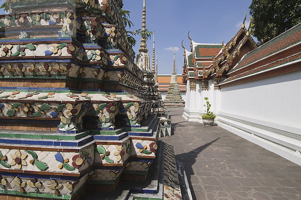 Wat Pho  Bangkok  Thailand  Südostasien  Asien