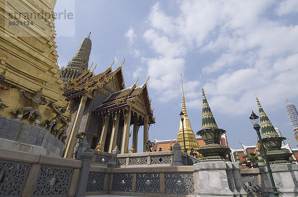 Der königliche Palast  Bangkok  Thailand  Südostasien  Asien