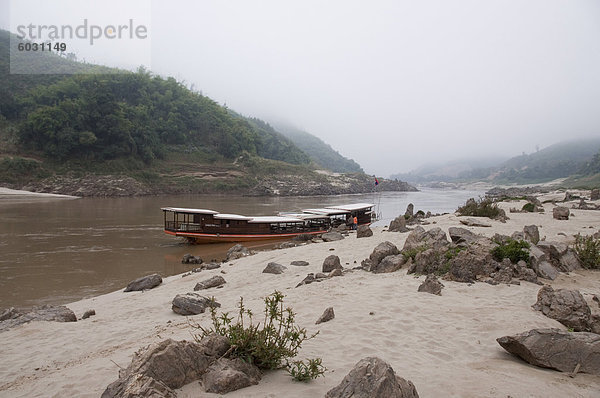 Mekong-Fluss  Laos  Indochina  Südostasien  Asien