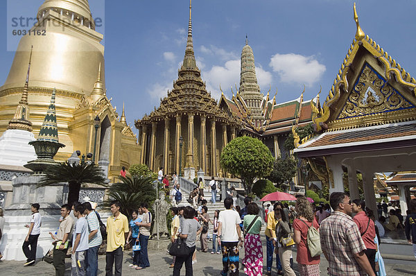 Der königliche Palast  Bangkok  Thailand  Südostasien  Asien