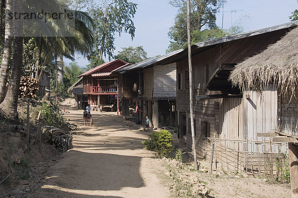 Dorf Zimmer Südostasien Vietnam Asien Laos