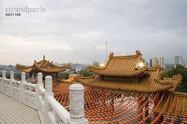 Thean Hou buddhistischer Tempel  Kuala Lumpur  Malaysia  Südostasien  Asien