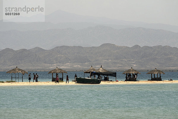 Green Island (Scheich-Said)  eine kurze Bootsfahrt von Massawa  Rotes Meer  Eritrea  Afrika