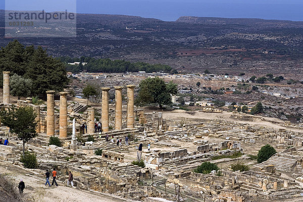 Heiligtum des Apollo  griechischen und römischen Website von Kyrene  UNESCO World Heritage Site  Libyen  Nordafrika  Afrika