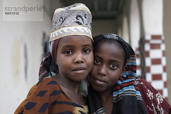 Kinder auf den Straßen von Dschibuti  Dschibuti  Afrika