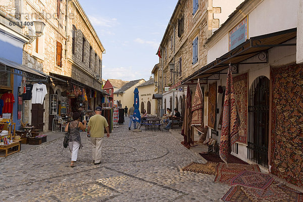 Altstadt  Mostar  Herzegowina  Bosnien-Herzegowina  Europa